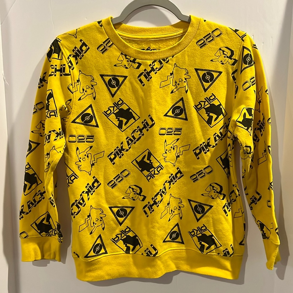 EUC Pokémon Pikachu Sweatshirt